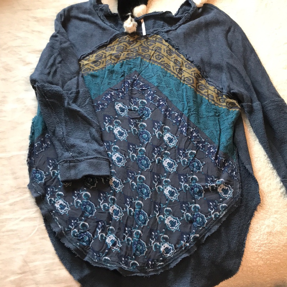 Free People XS throwover sweater